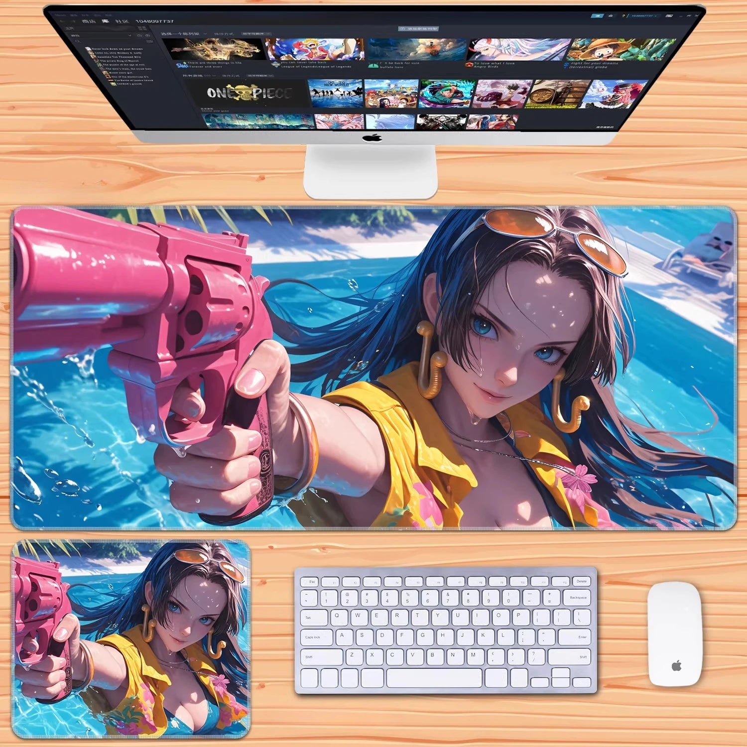 NovaDesk™ Anime XL Gaming Mouse Pad