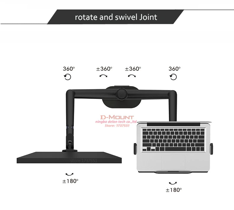 NovaMount™ Pro Dual Monitor & Laptop Arm