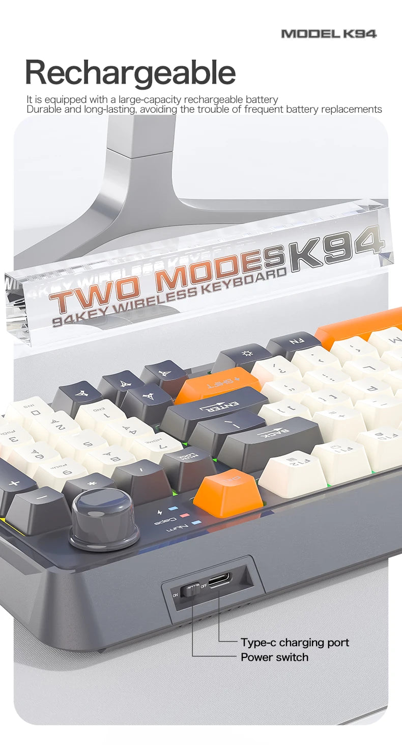 NovaKeys™ K94 Wireless Gaming Keyboard