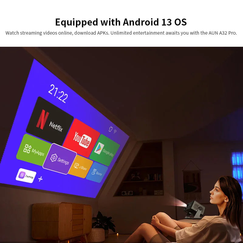 NovaBeam™ A32 Pro Smart Projector