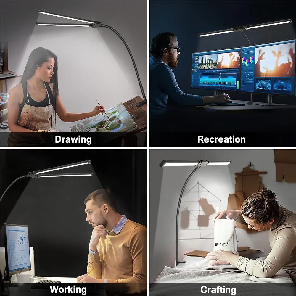 NovaGlow™ Dual Monitor Light Bar