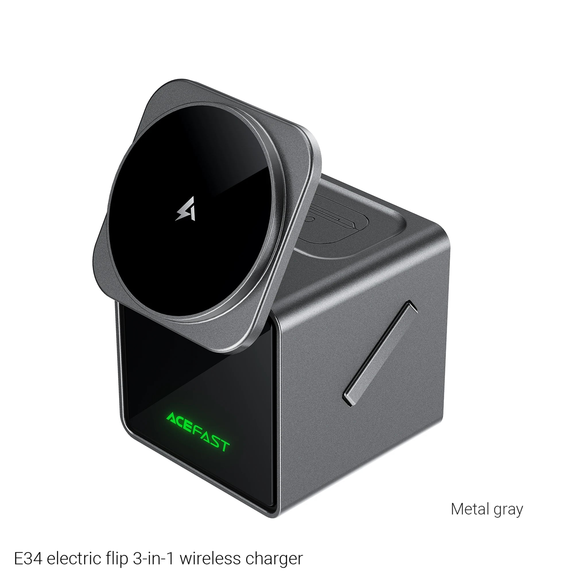 NovaCharge™ 3-in-1 Magnetic Wireless Charging Station