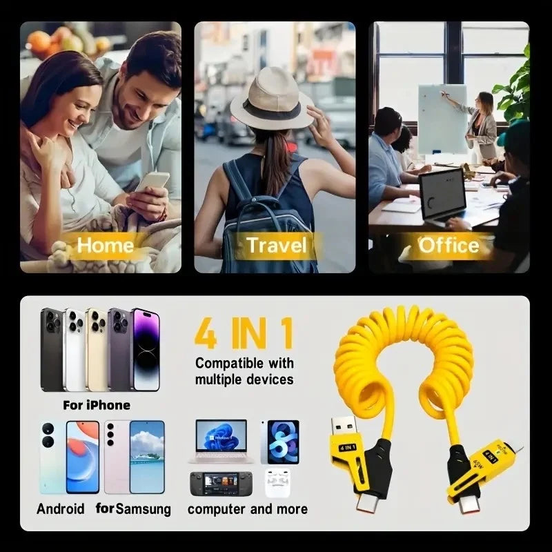 NovaFlex™ 4-in-1 Fast Charging Cable