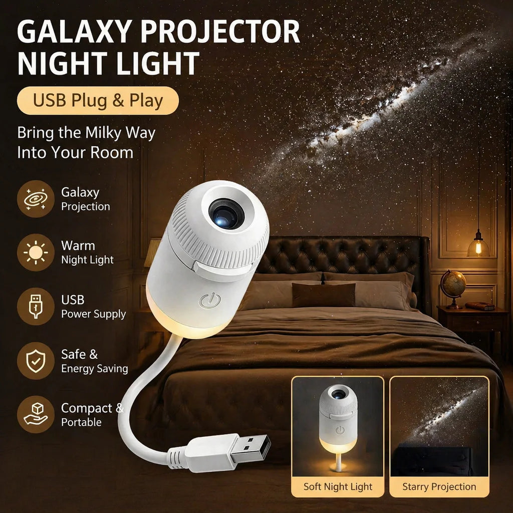 NovaGalaxy™ 10-in-1 Star Projector Night Light