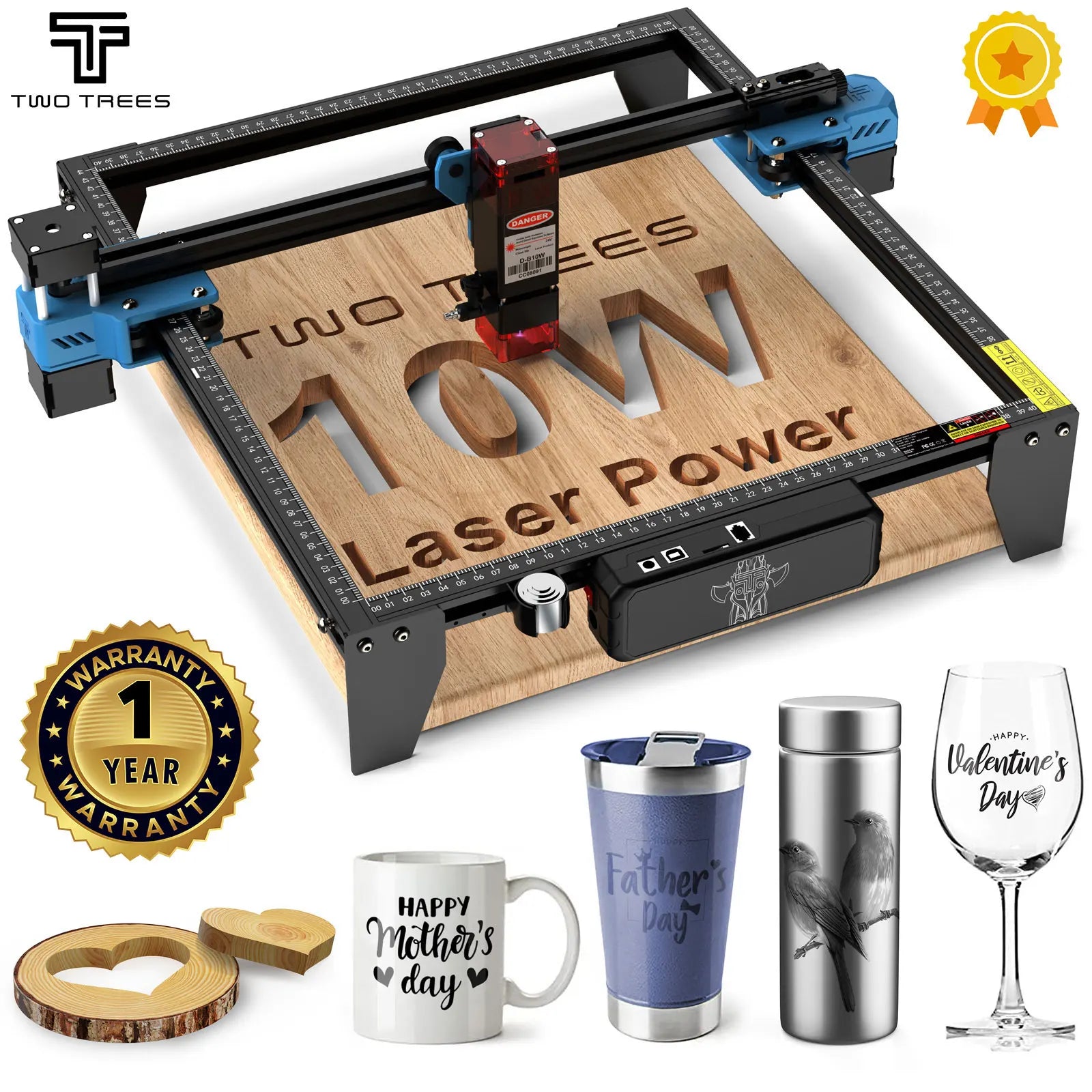 TwoTrees TTS-55 Pro Laser Engraver