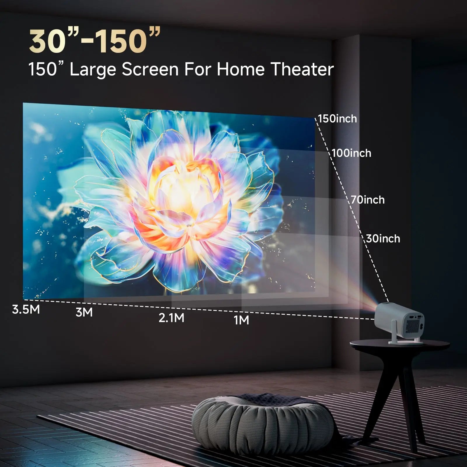 NovaBeam™ P30 Pro Smart Projector