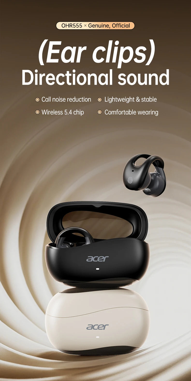 NovaPods™ Clip Wireless Earbuds