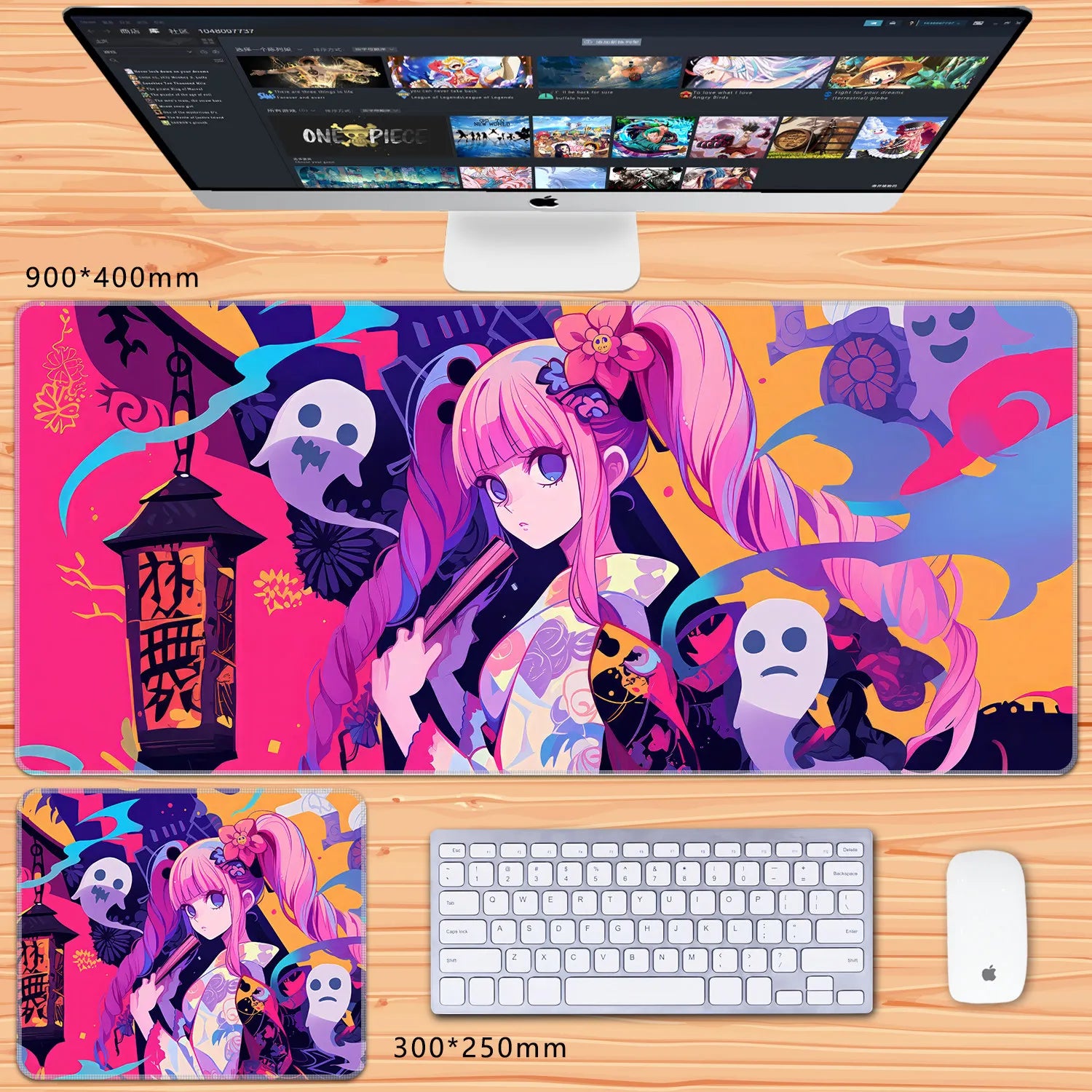 NovaDesk™ Anime XL Gaming Mouse Pad
