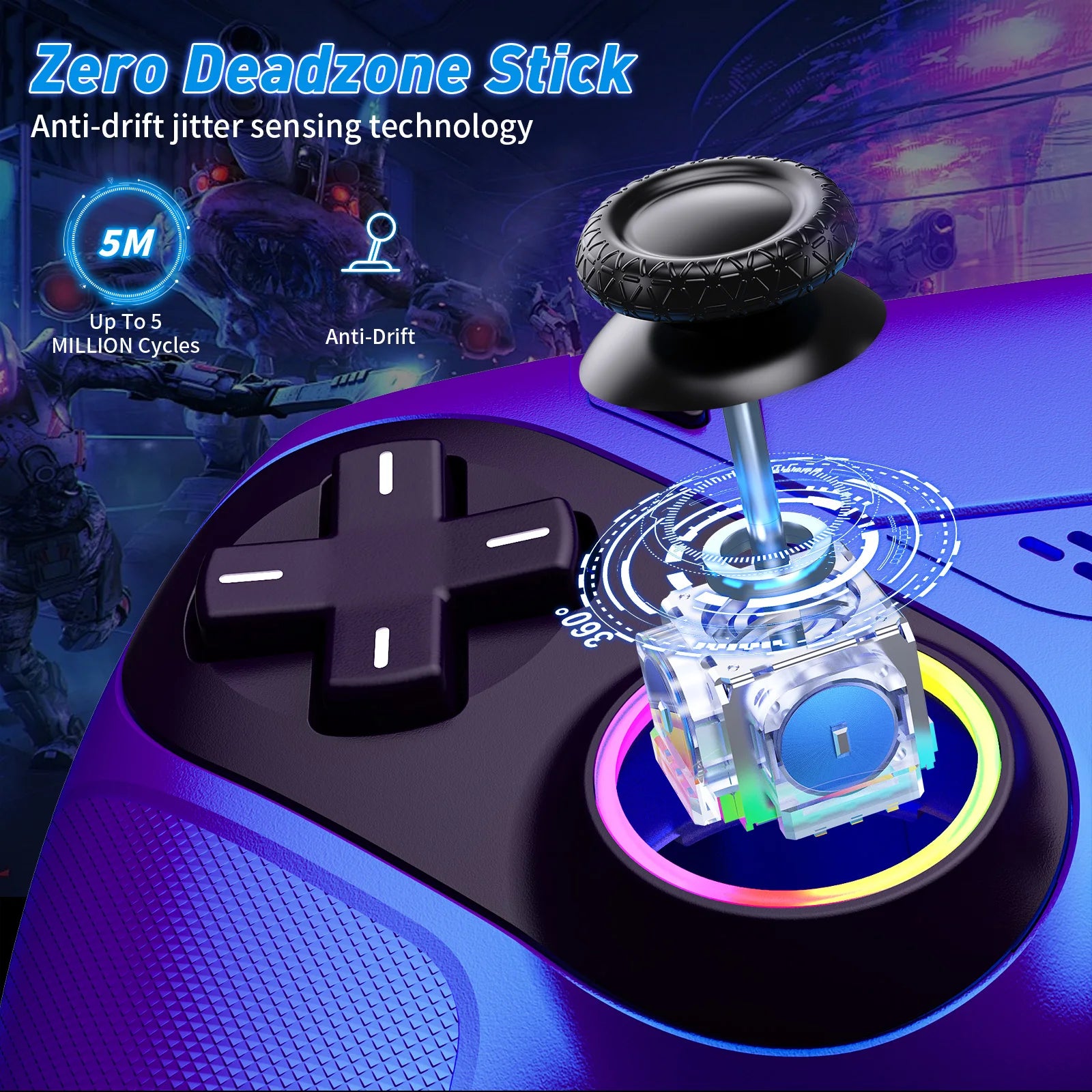 NovaForce™ RGB Wireless Pro Controller