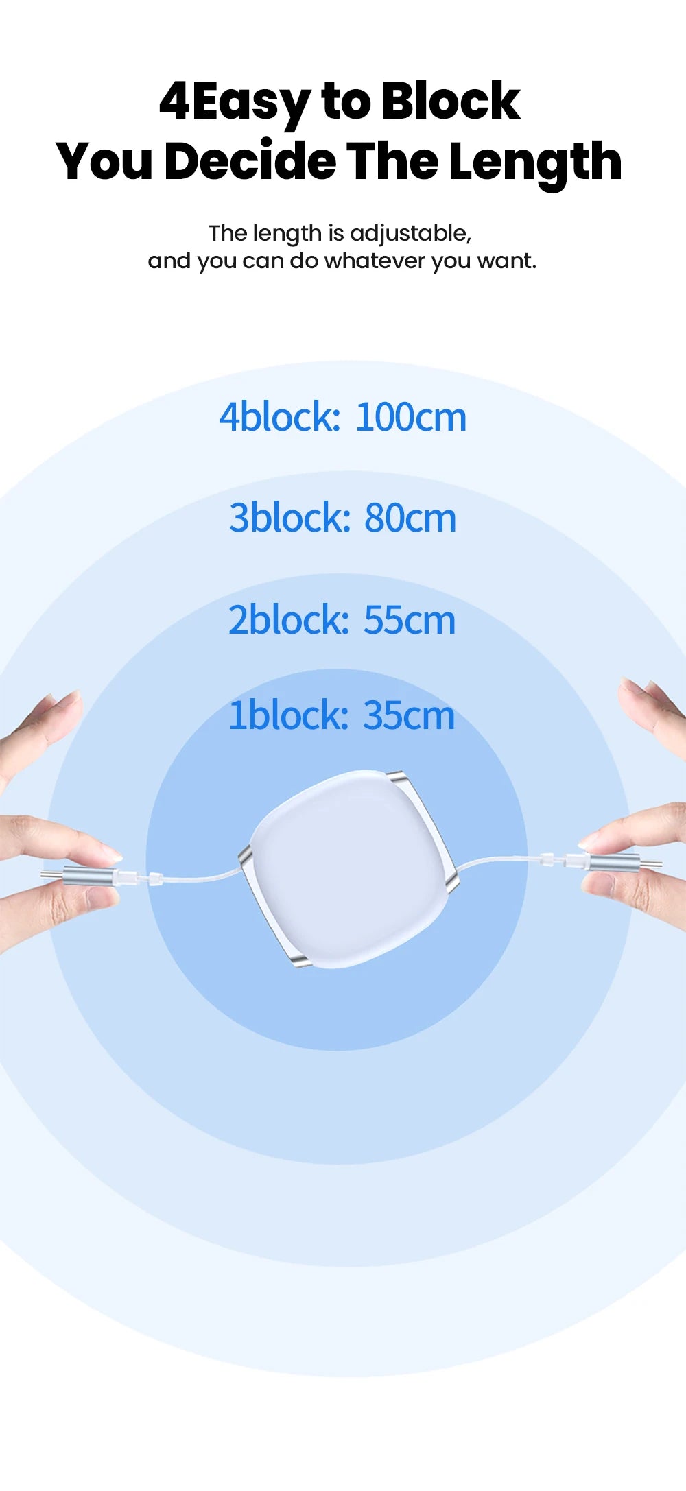 NovaRoll™ Retractable Fast Charging Cable