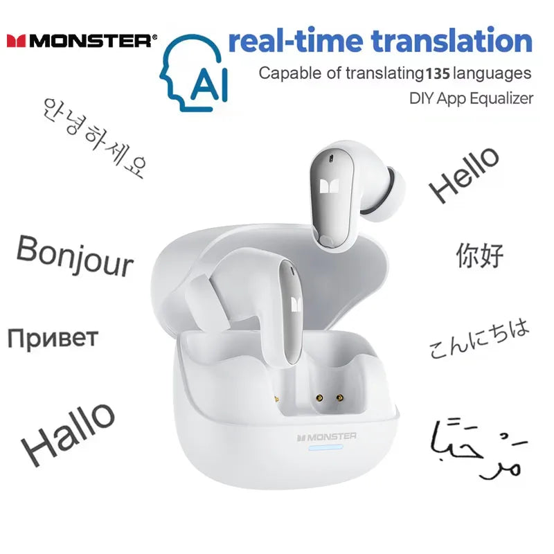 Monster MQT52 AI Translator Earbuds