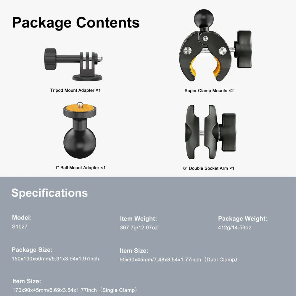 NovaGrip™ Pro Suction Camera Mount