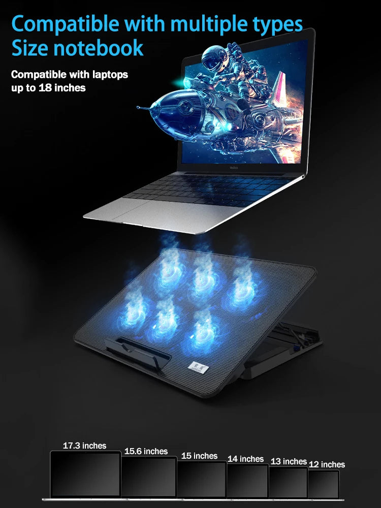 NovaCool™ RGB Laptop Cooler