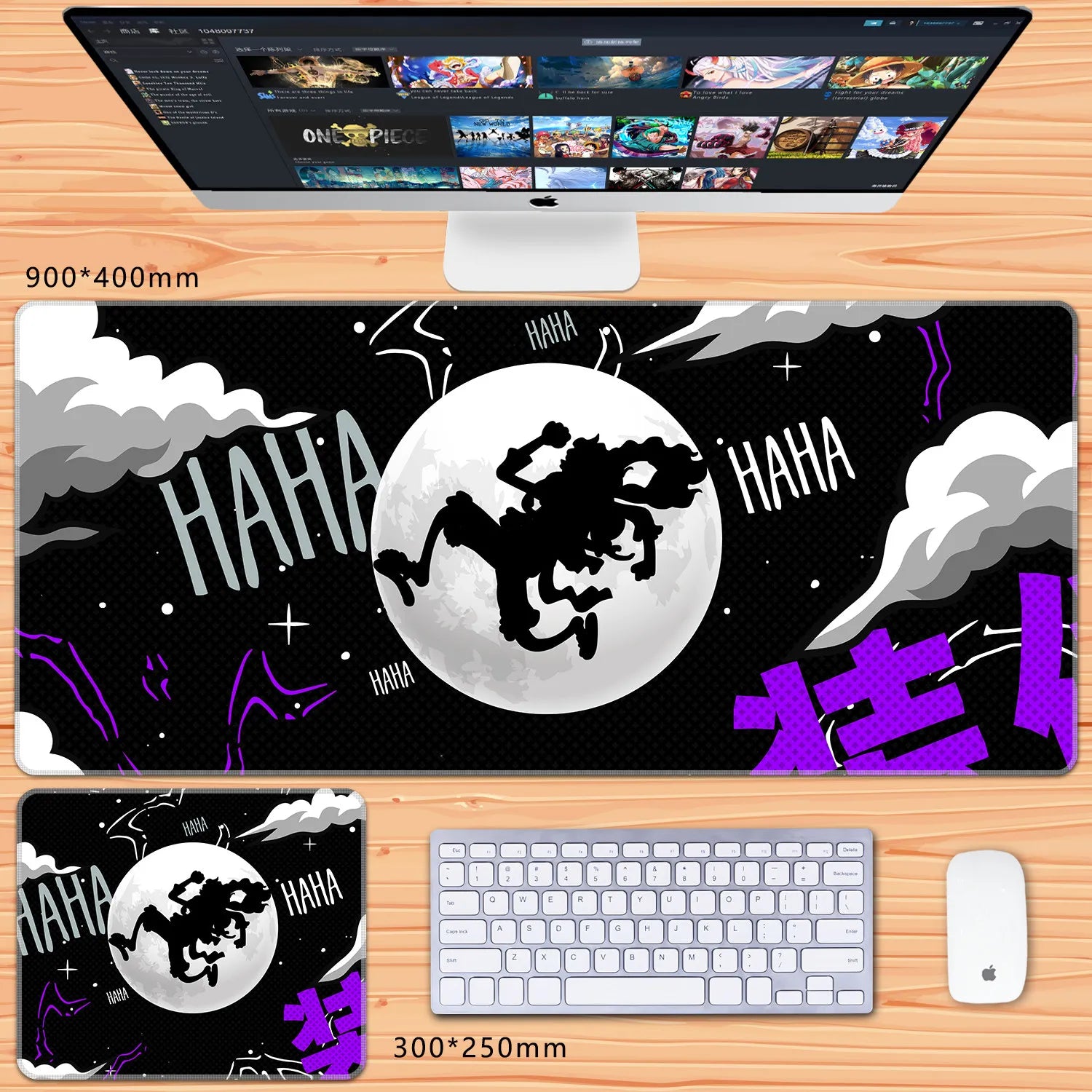 NovaDesk™ Anime XL Gaming Mouse Pad