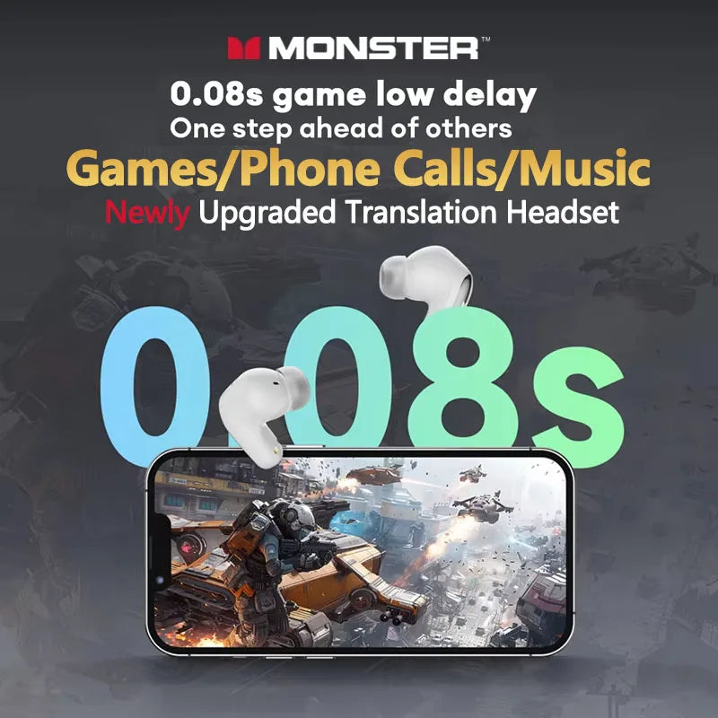 Monster MQT52 AI Translator Earbuds