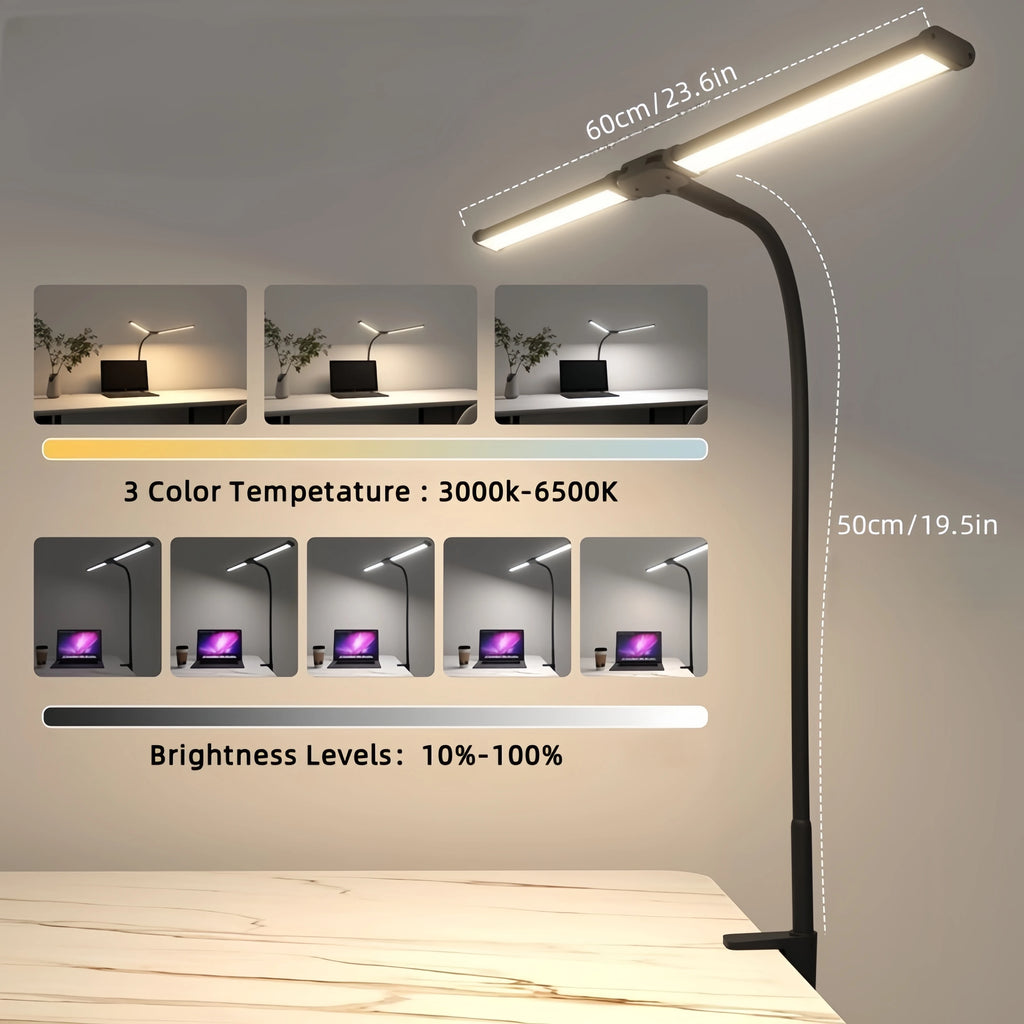 NovaGlow™ Dual Monitor Light Bar