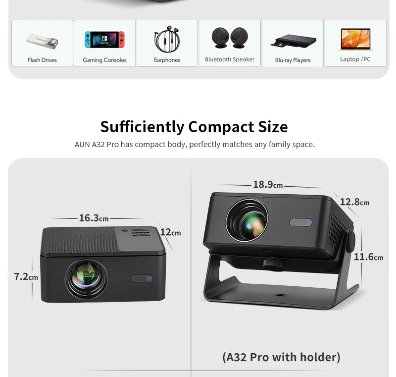 NovaBeam™ A32 Pro Smart Projector