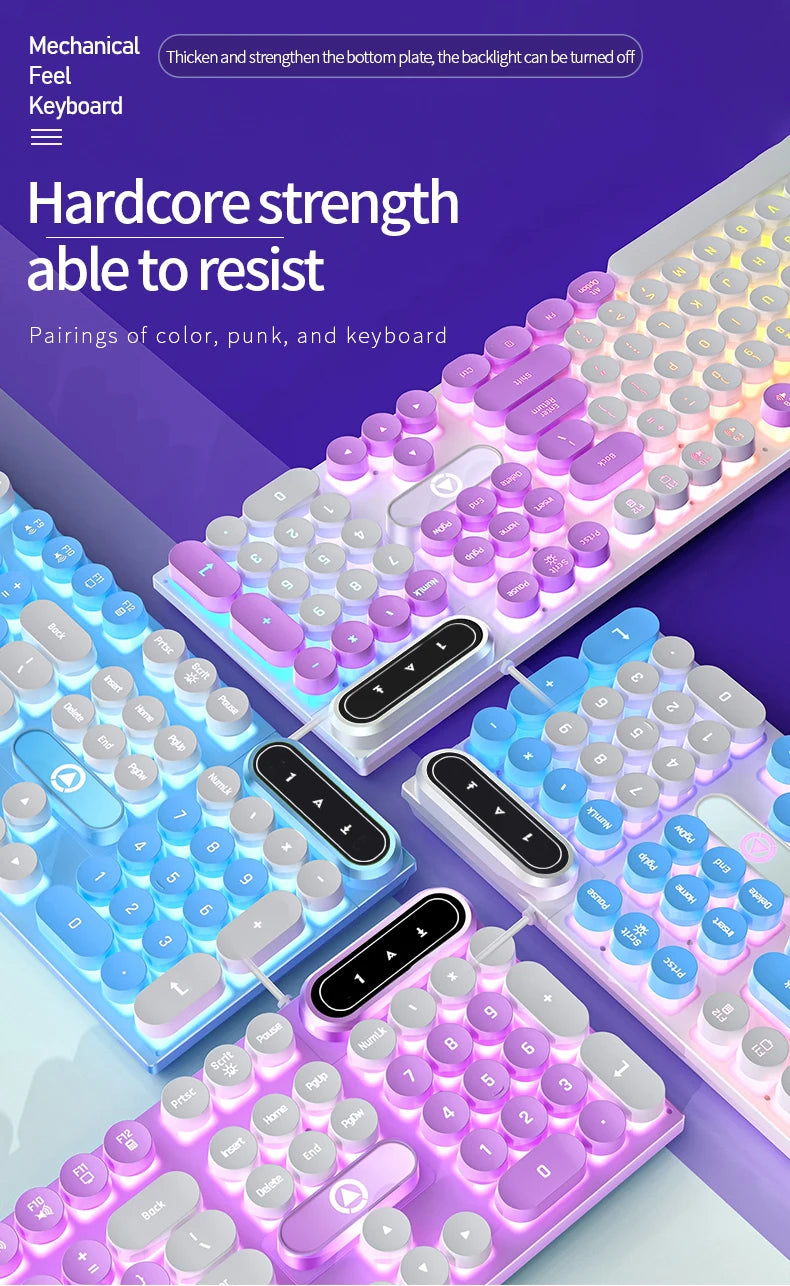 NovaType™ Aesthetic Wireless Keyboard