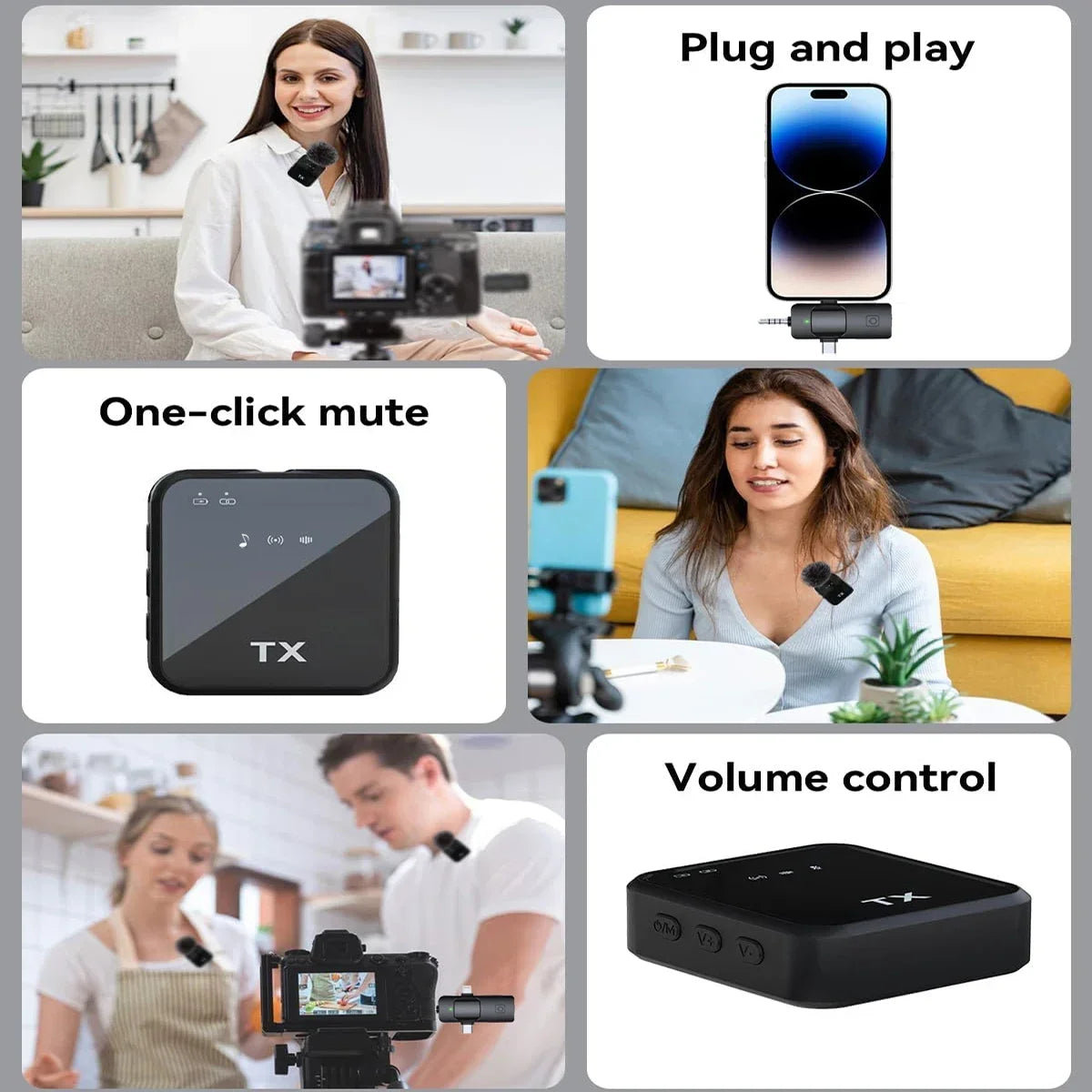 NovaMic™ Wireless Creator Lavalier Microphone