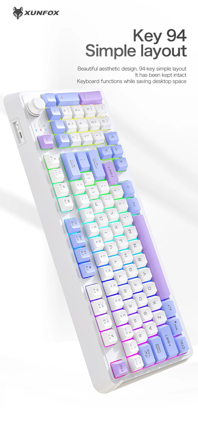 NovaKeys™ K94 Wireless Gaming Keyboard