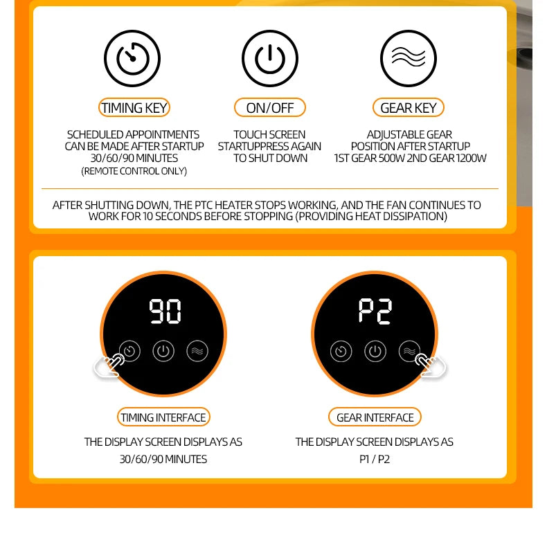 NovaHeat™ Smart Desktop Heater