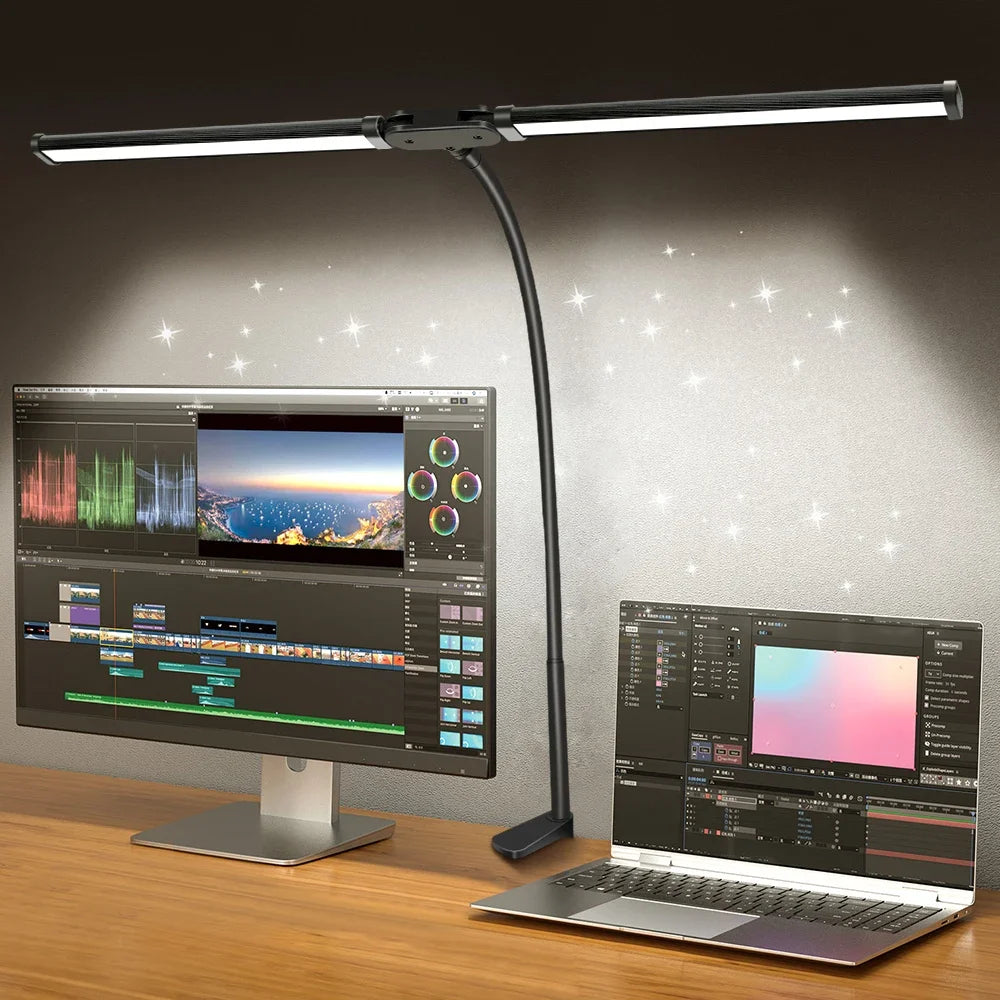 NovaGlow™ Dual Monitor Light Bar