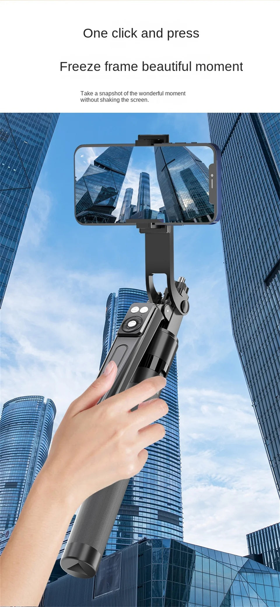 NovaSnap™ Bluetooth Selfie Stick Tripod