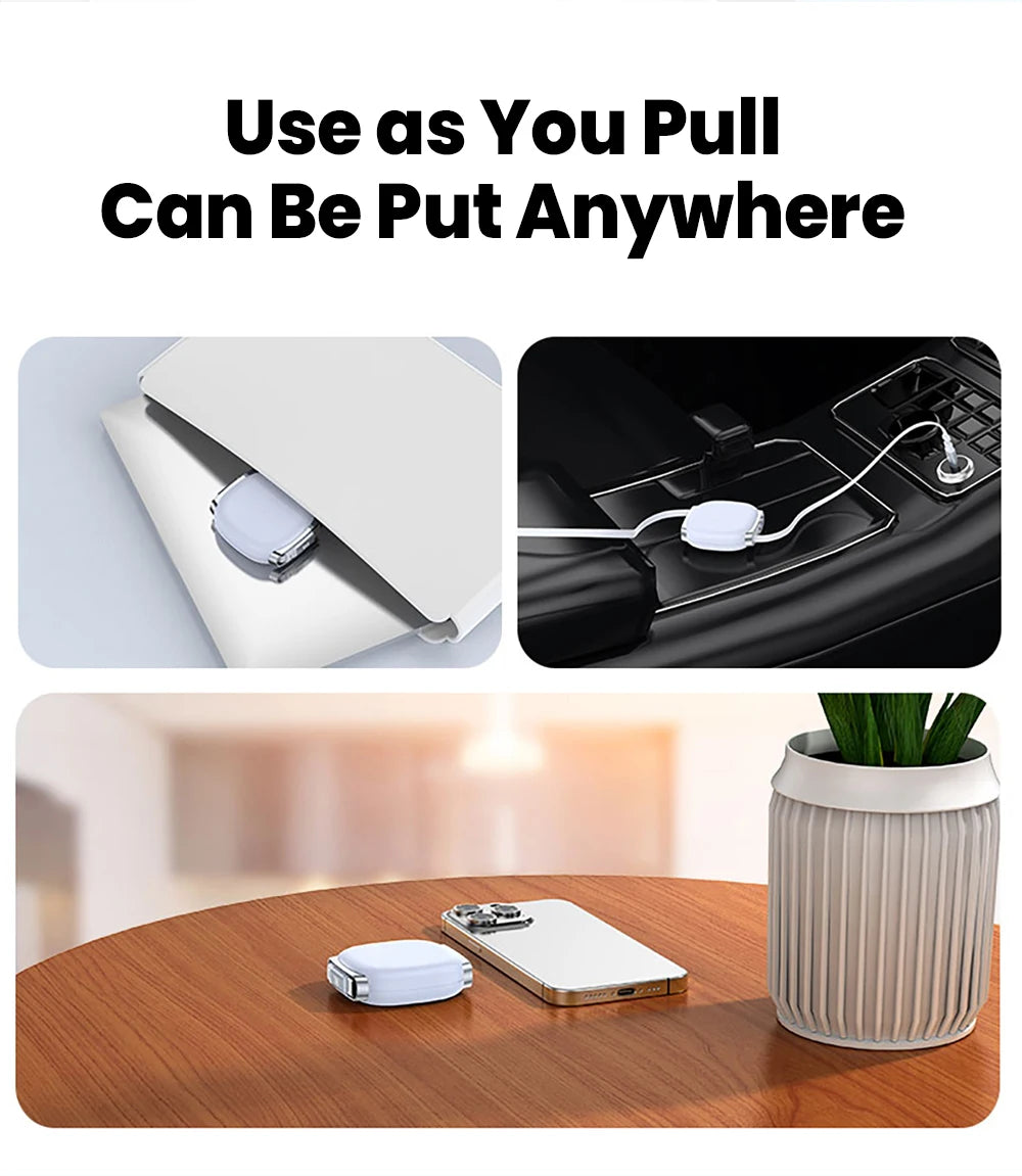 NovaRoll™ Retractable Fast Charging Cable