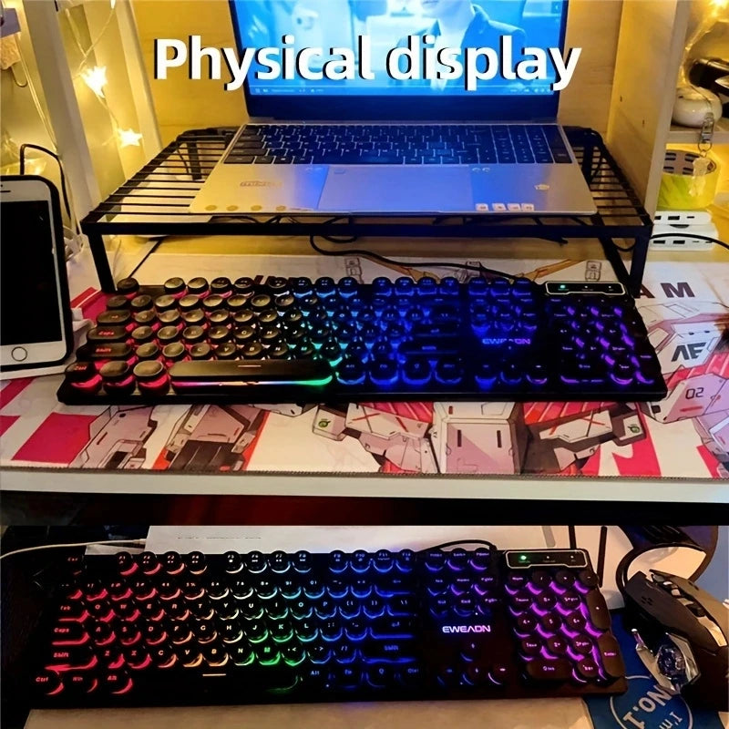 NovaStrike™ Retro RGB Gaming Keyboard