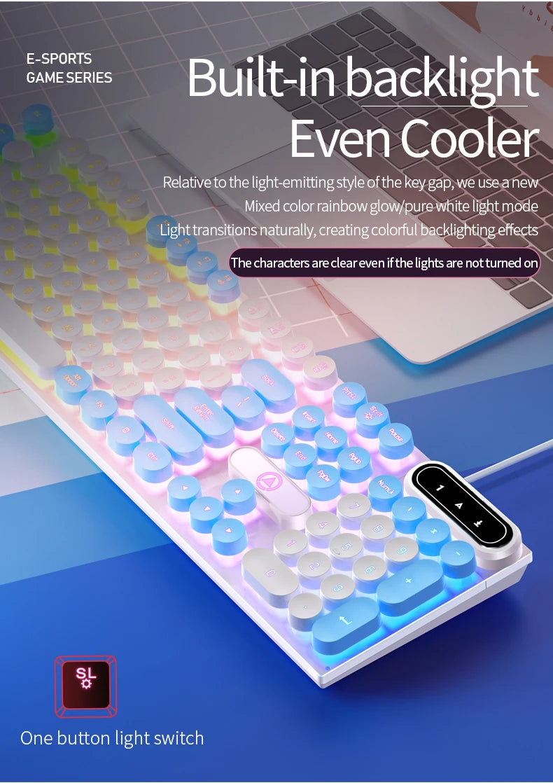 NovaType™ Aesthetic Wireless Keyboard