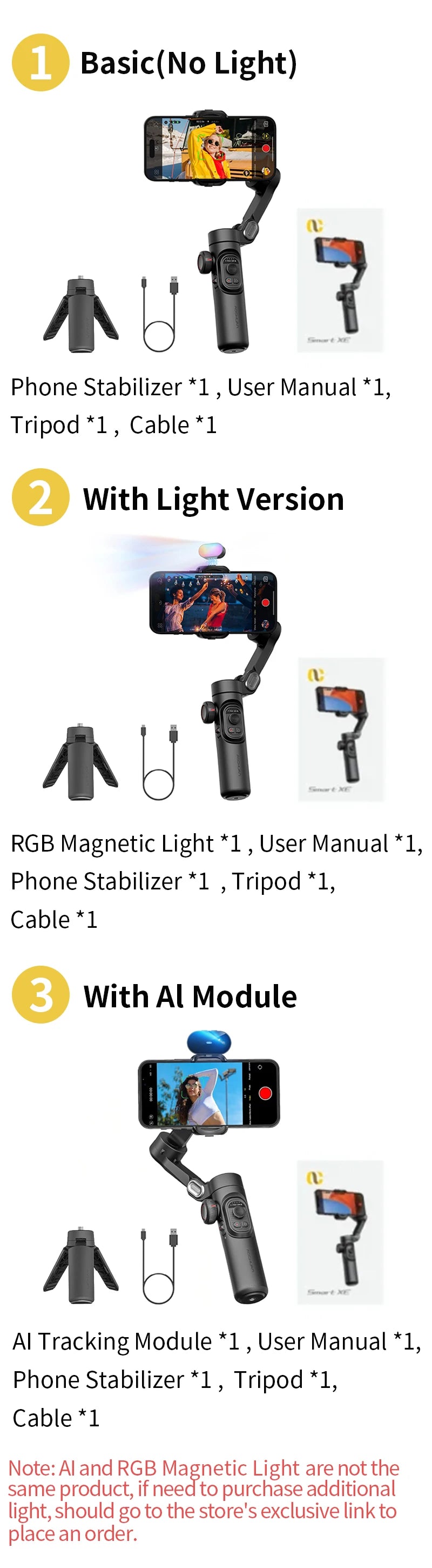NovaFlow™ 3-Axis Creator Gimbal