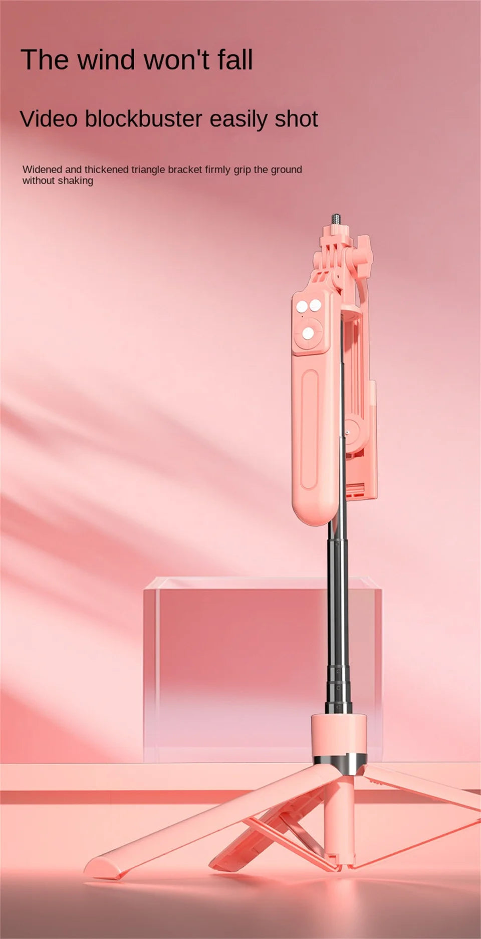 NovaSnap™ Bluetooth Selfie Stick Tripod