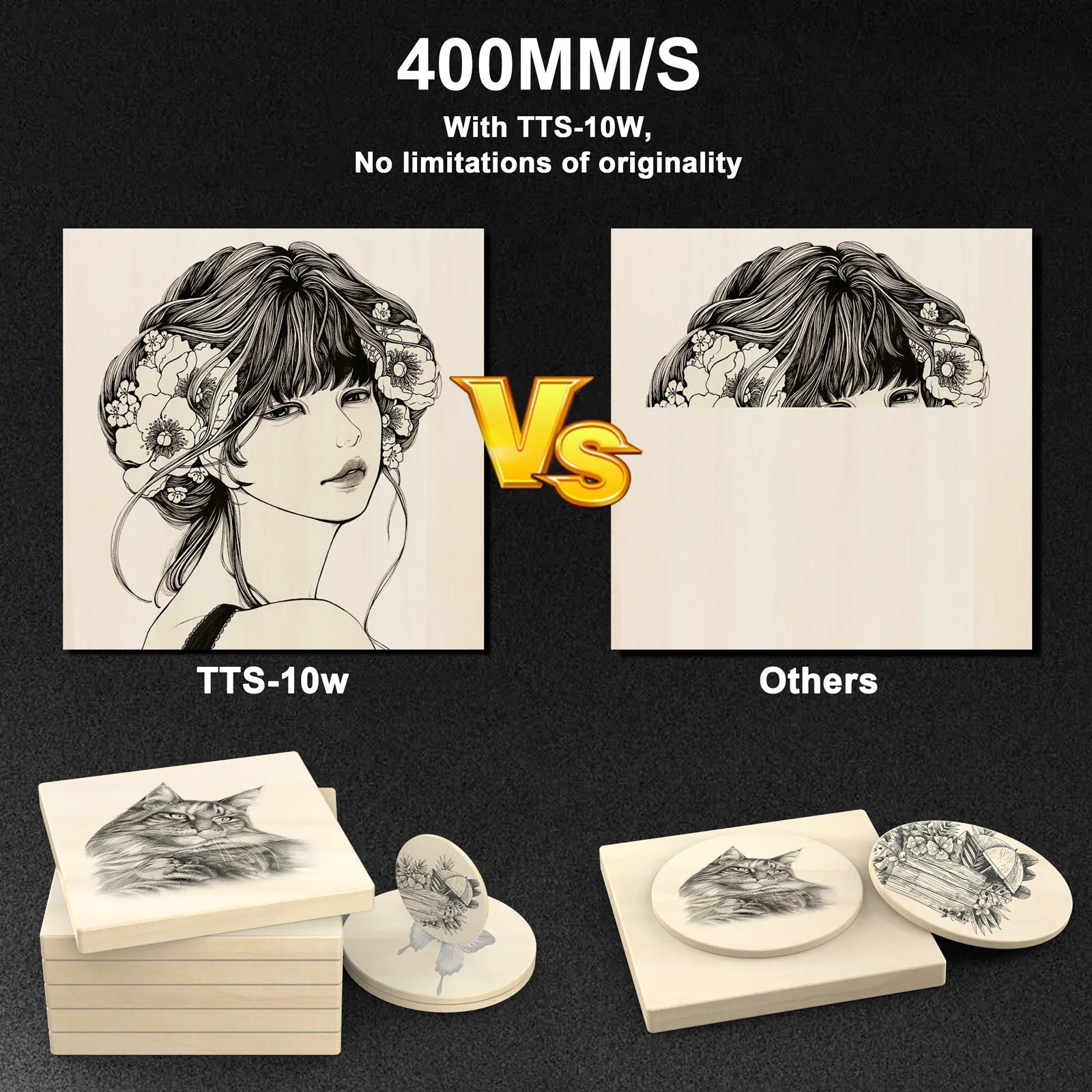 TwoTrees TTS-55 Pro Laser Engraver