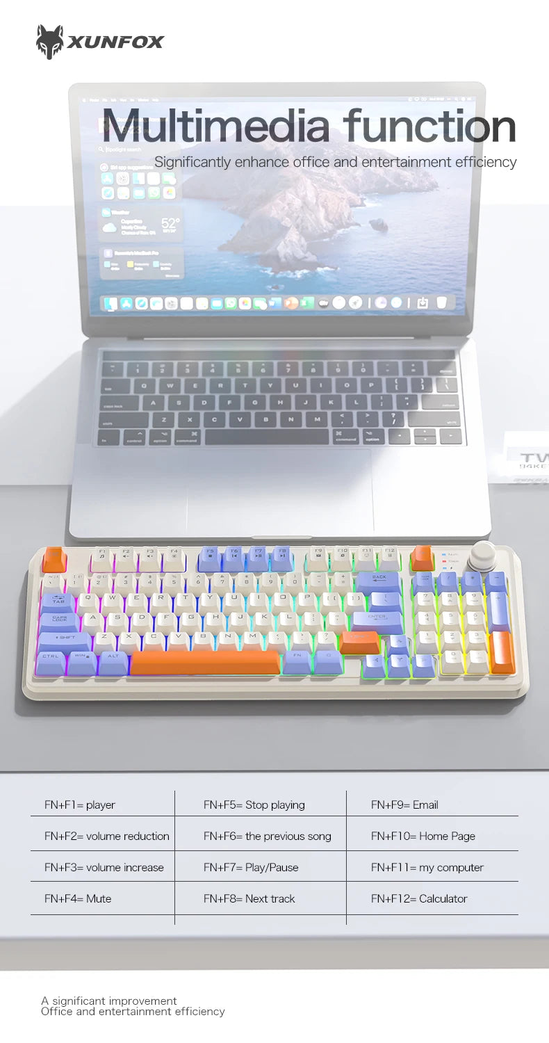 NovaKeys™ K94 Wireless Gaming Keyboard