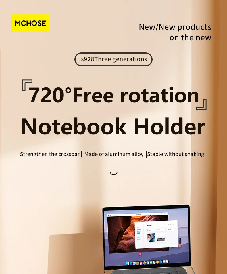 NovaLift™ 360 Rotating Laptop Stand