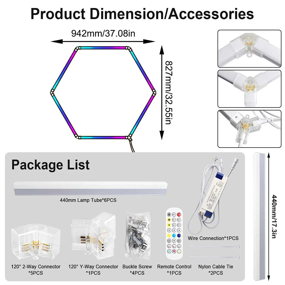 NovaHex™ Smart RGB Garage Lights