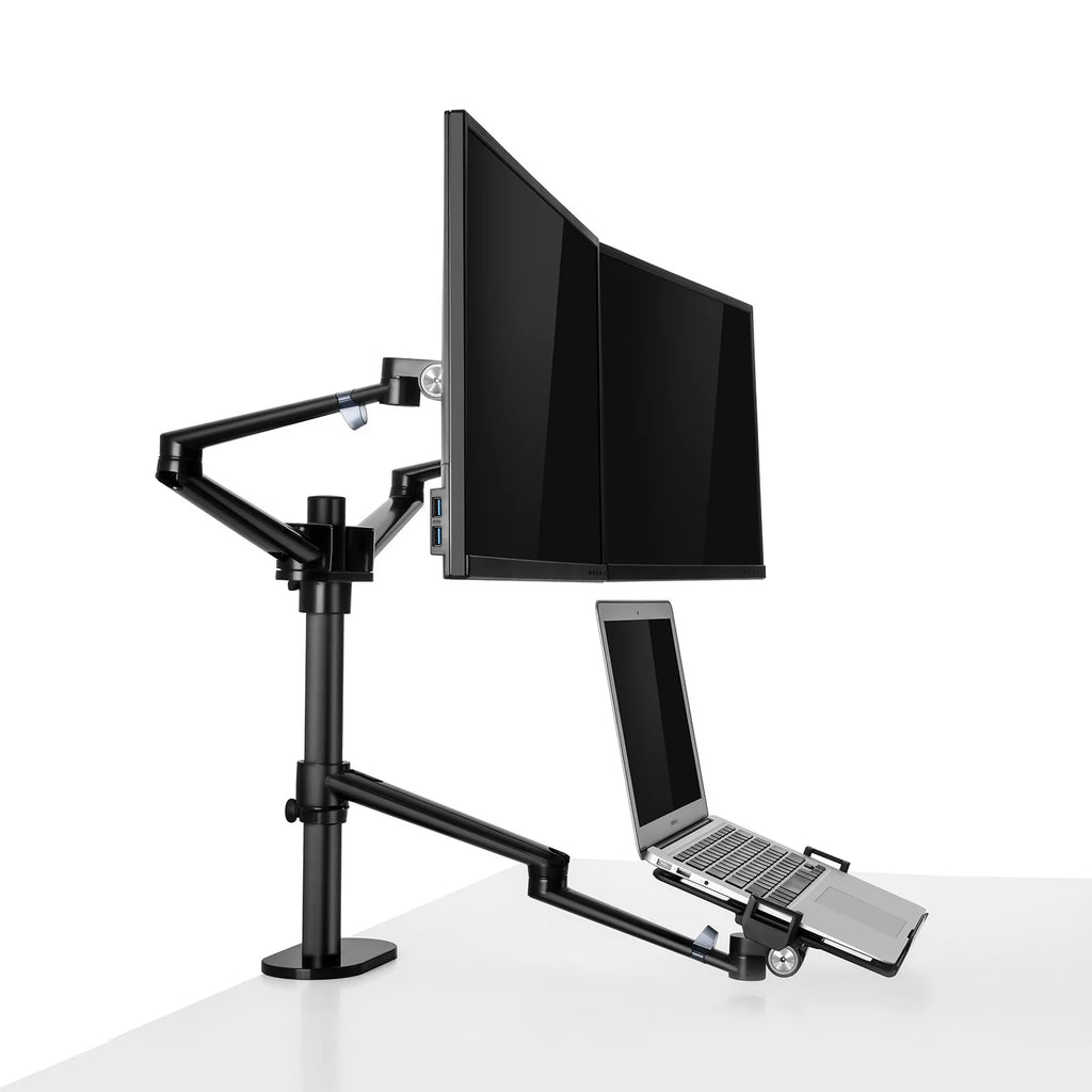 NovaMount™ Pro Dual Monitor & Laptop Arm