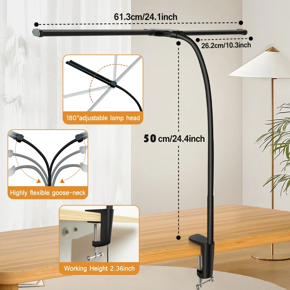 NovaGlow™ Dual Monitor Light Bar