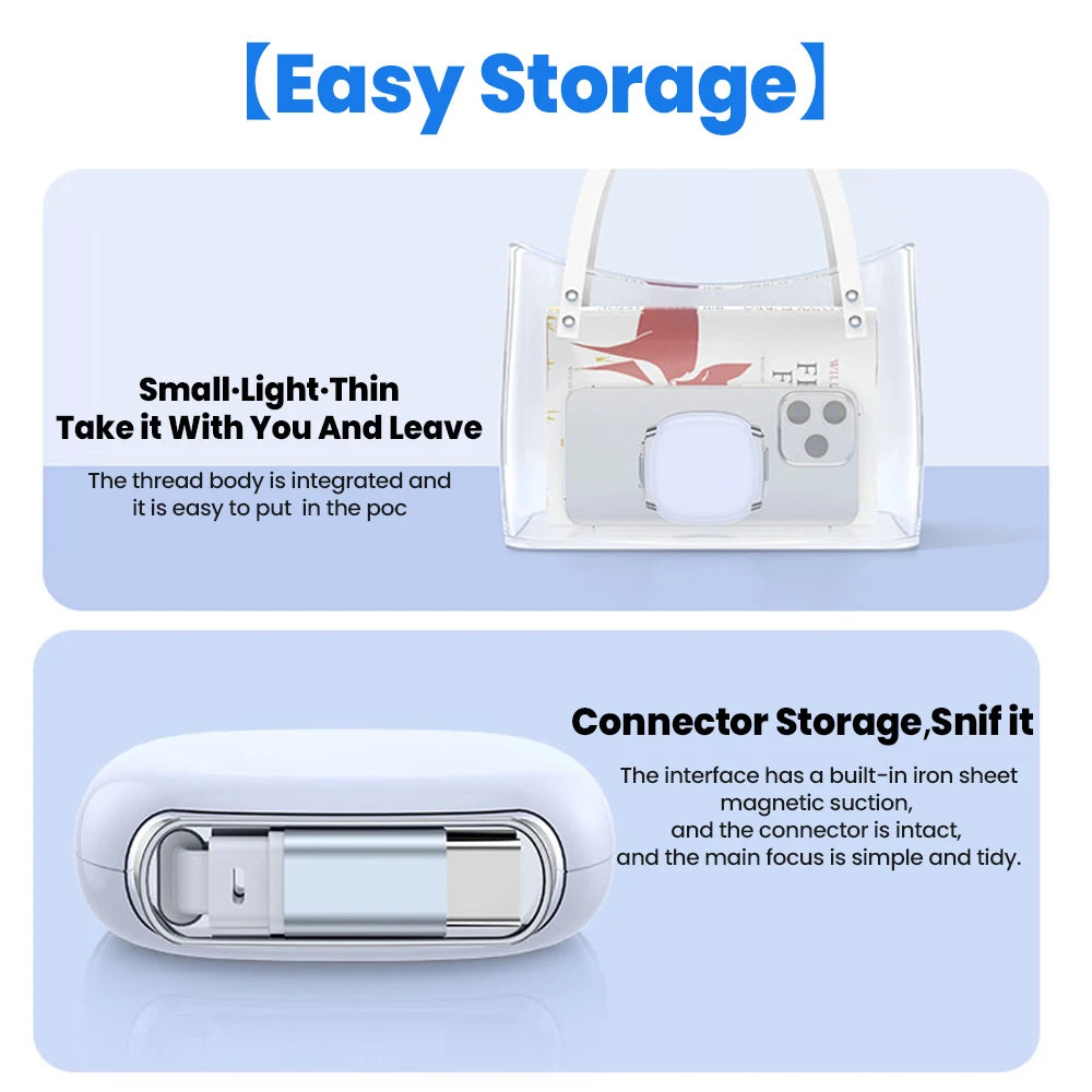 NovaRoll™ Retractable Fast Charging Cable