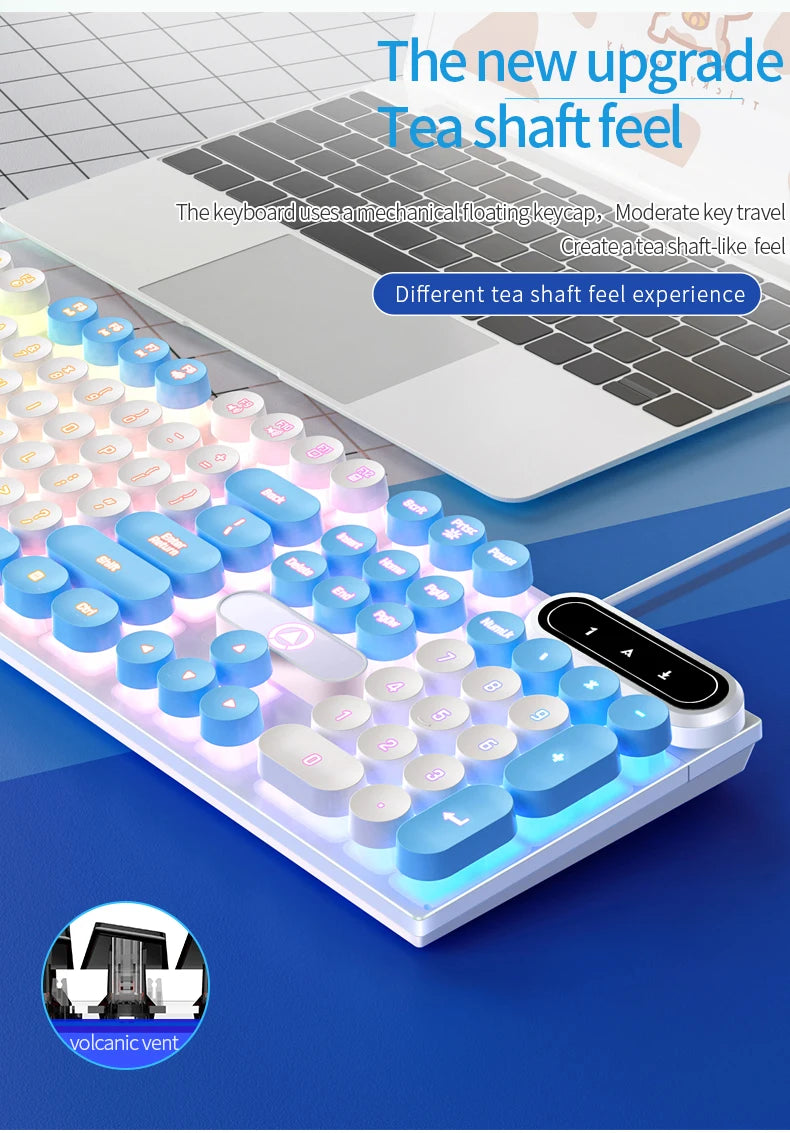 NovaType™ Aesthetic Wireless Keyboard