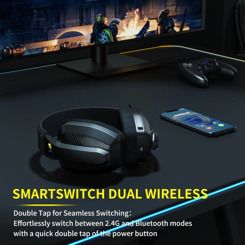 BINNUNE BW06 Gaming Headset for PS5 / PC