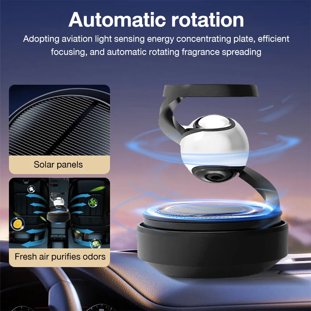 NovaAura™ Solar Car Diffuser