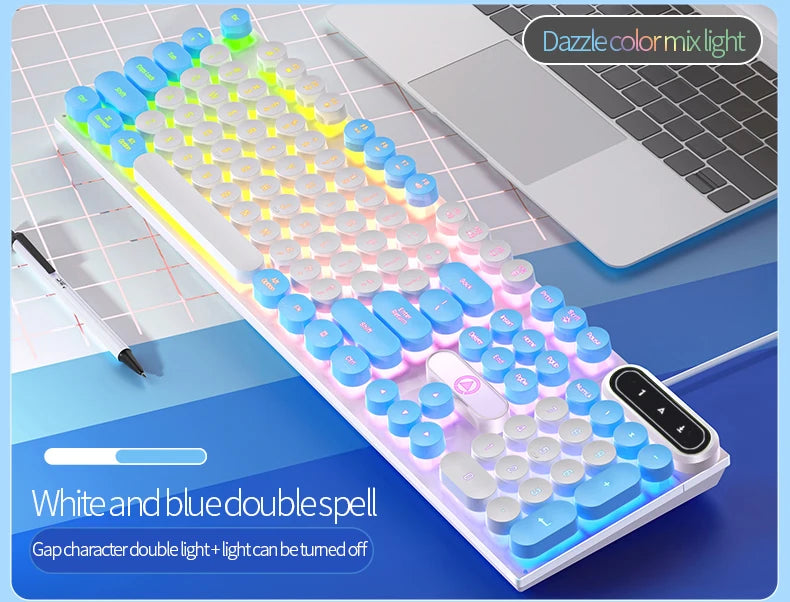 NovaType™ Aesthetic Wireless Keyboard