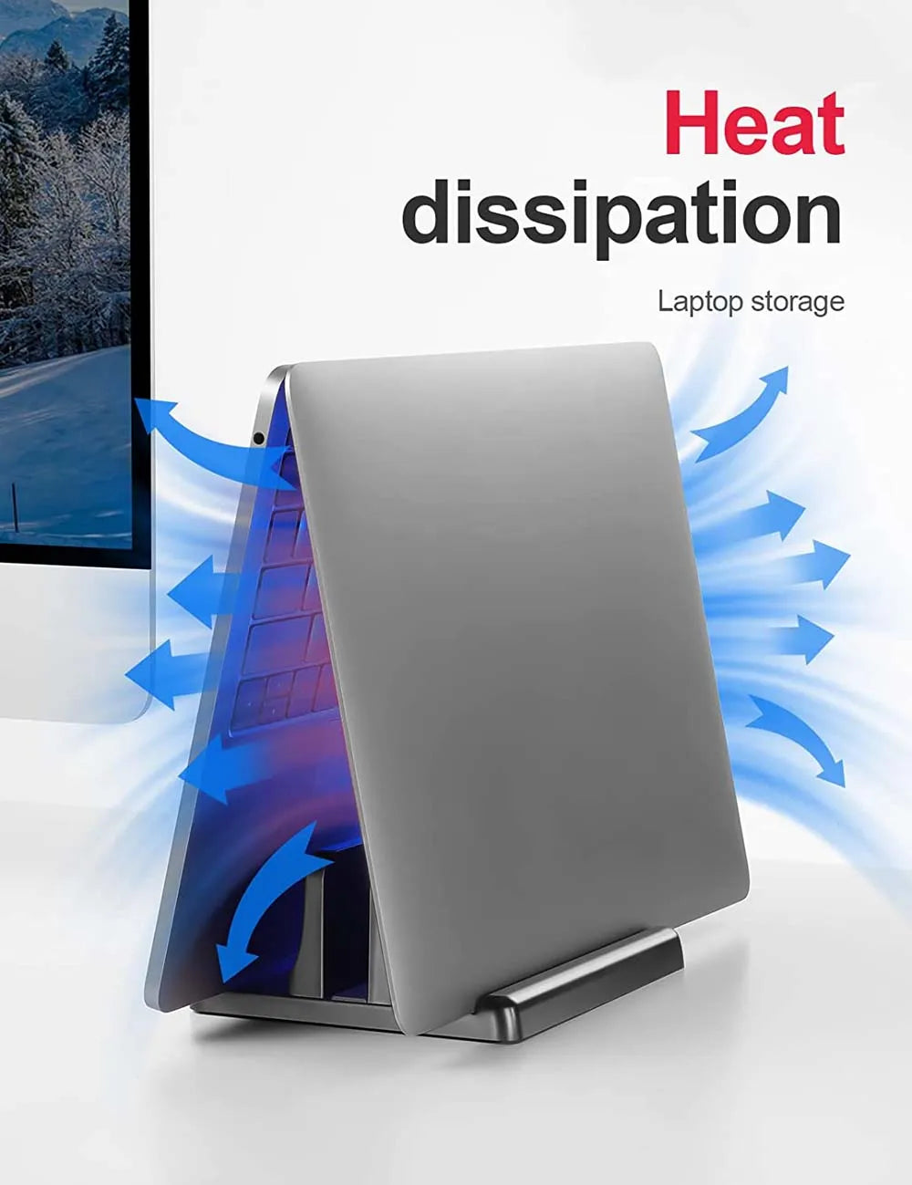 NovaDock™ Vertical Laptop Stand