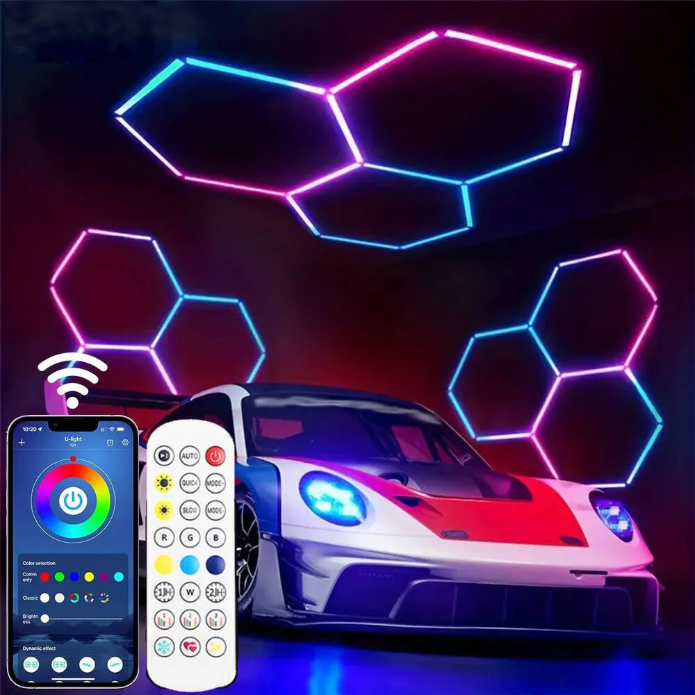 NovaHex™ Smart RGB Garage Lights