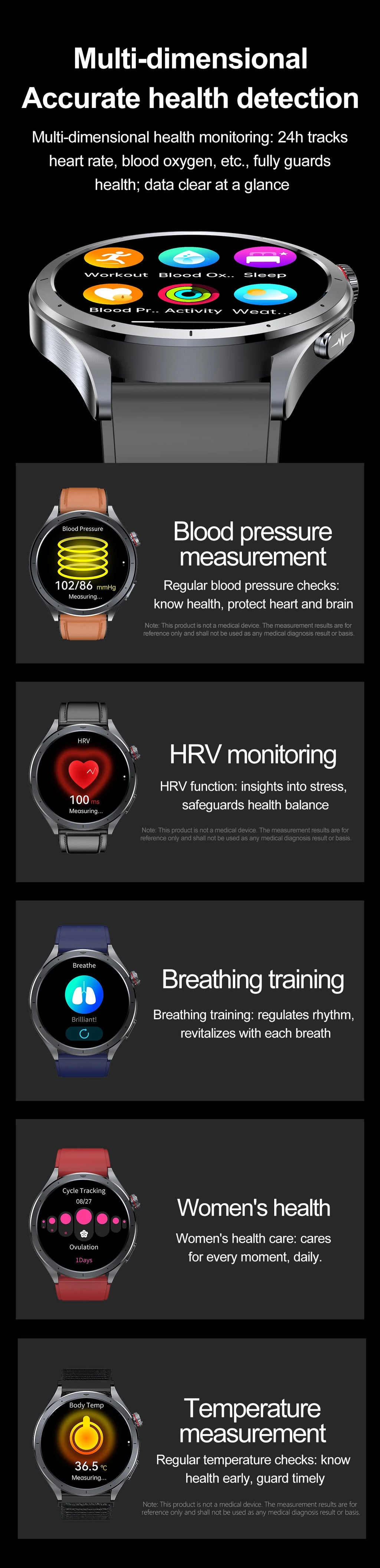 NovaPulse™ Health Smart Watch