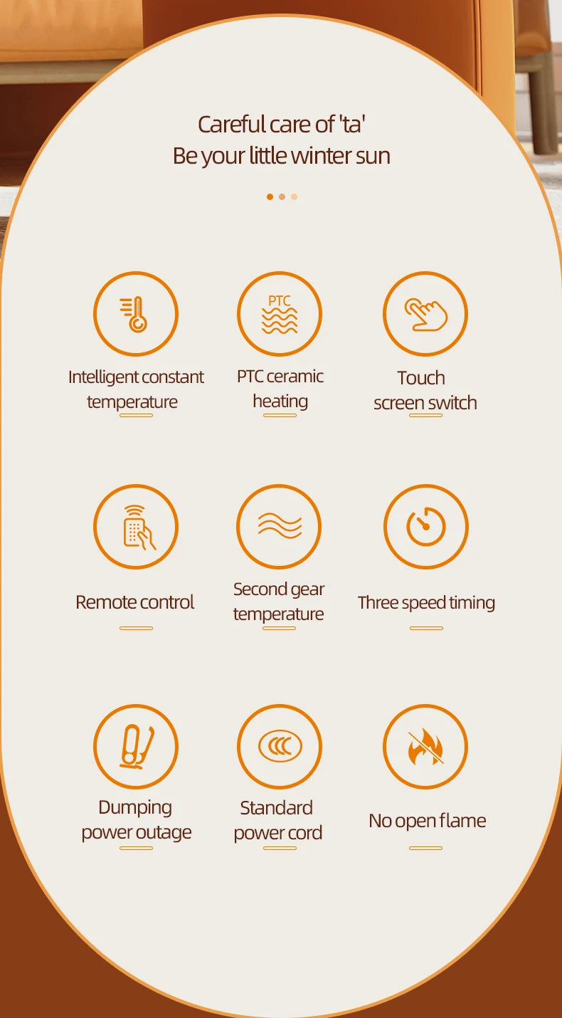 NovaHeat™ Smart Desktop Heater
