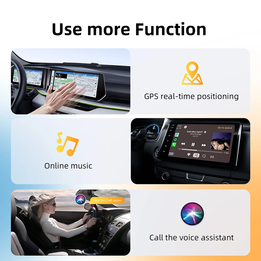 NovaDrive™ Wireless CarPlay &amp; Android Auto Adapter