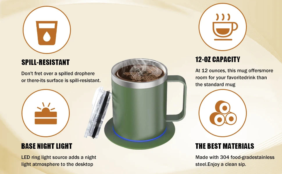 NovaBrew™ Self-Heating Mug