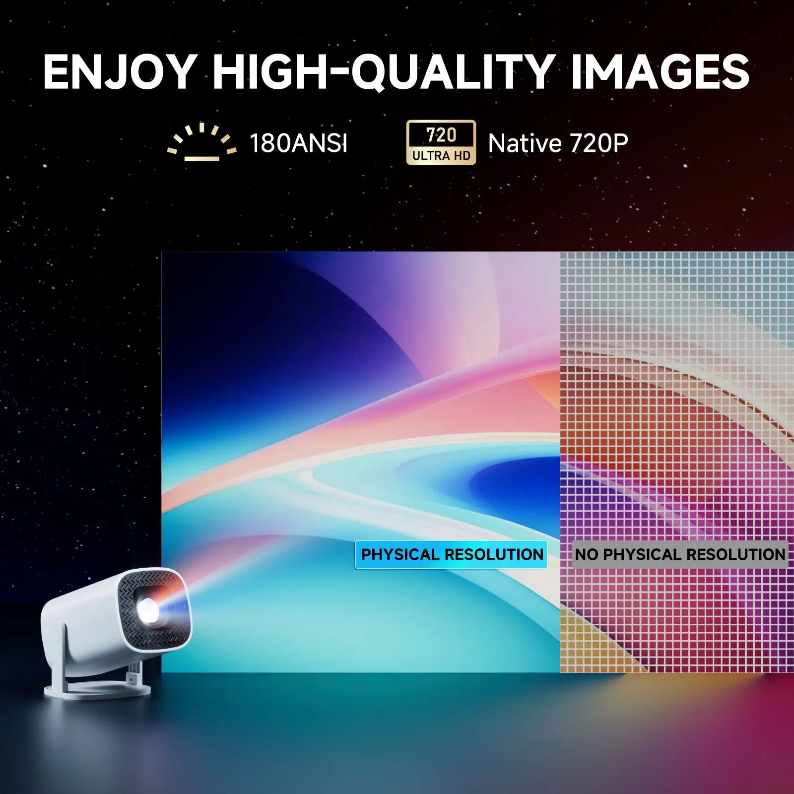 NovaBeam™ P30 Pro Smart Projector